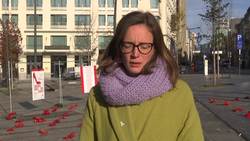 Brussels exhibition on violence against women News Clip