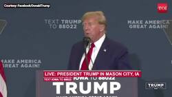 "Fear-Mongering" Trump Hits Back at Biden in Iowa Speech as US Election 2024 Race heats up News Clip
