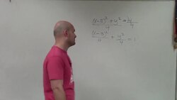 Graph a circle given in standard form Instructional Video