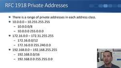 Cisco CCNA 200-301: The Complete Guide to Getting Certified - Private IP Addresses Part 1 Instructional Video
