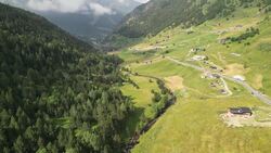 Drone's Eye View of Andorra: A Hidden Gem in The Pyrenees Stock Footage