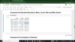 A Practical Approach to Timeseries Forecasting Using Python - Dataset Correlation Instructional Video