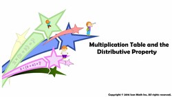 Multiplication Table and the Distributive Property Instructional Video