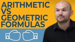 What are the formulas for arithmetic and geometric sequences Instructional Video