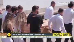 Diogo Jota & André Silva's funeral held in Portugal News Clip