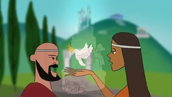 A MidsummerNight'sDream 1.1.19 Animated note:Theseus and Hippolyta Instructional Video