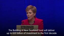 Nicola Sturgeon announces post-independence investment of £20bn News Clip