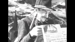 French President Vincent Auriol dedicates Genissiat Dam; its artificial lake submerged the village of Tignes News Clip