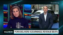 Ford CFO Lawler on Electric F-150, First-Quarter, Chip Shortage News Clip
