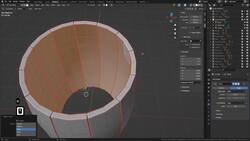 Blender Beginner’s Bootcamp - Lesson 18 - Barrel Mesh Imperfections Addition Instructional Video