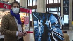 CLEAN : With no festival in Angoulême, comic books take over train stations News Clip