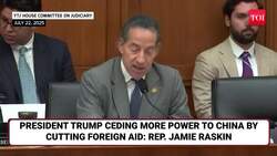 ‘Trump Cozied Up To Xi’: Democrat Raskin Lambasts President For Enabling CCP To Weaken US News Clip