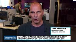 Varoufakis Says There's an EU Crisis, Not a Refugee Crisis News Clip