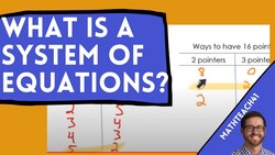 What is a System of Equations? (Conceptual understanding) Instructional Video