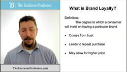 Marketing - What is Brand Loyalty? Instructional Video