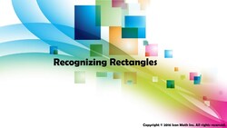 Recognizing Rectangles Instructional Video