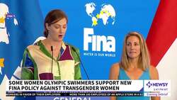 FINA Bans Transgender Swimmers From Competing News Clip