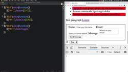 HTML CSS and JavaScript for Beginners - A Web Design Course - jQuery Fade Effect Instructional Video