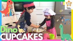 How to Make Dinosaur Themed Cupcakes Instructional Video
