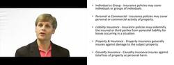 What are common categorizations of insurance? Instructional Video