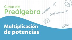 Multiplicación de potencias Instructional Video