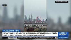Report confirms NYC helicopter broke apart in midair before crash that killed 6 News Clip