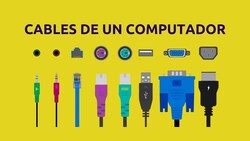Cuáles son los cables de un computador y cómo conectarlos  Instructional Video