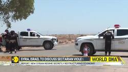 Israel And Syria Said To Resume Talks After Ceasefire Ends Sweida Violence News Clip