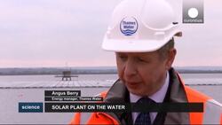 Solar panels take to the water as new farms flourish News Clip