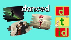 Past Tense Ending with ed | Fun ESL Game | /d/ /t/ /id/ Sounds Instructional Video