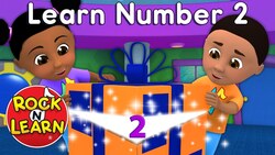 Learn About the Number 2 Instructional Video