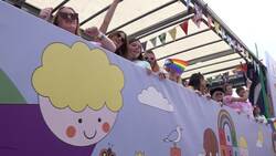 'it's important to show your pride' says attendee of Brighton Pride 2025 News Clip