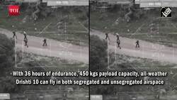 Indigenous Drishti 10 UAV by Adani Defence | Features and war capabilities News Clip