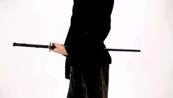 How to Do a Horizontal Katana Draw Strike in Sword Fighting Instructional Video