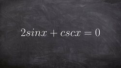 How to solve a equation when there is no solution Instructional Video