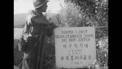 The Korean War's 38th parallel News Clip