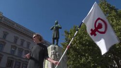 CLEAN : Anti-Semitic ex-mayor becomes magnet for Vienna statue protests News Clip