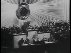 Hitler Youth, Czechs in hospital, Munich conference, Prague civilians protests Stock Footage
