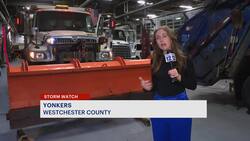 Crews around Hudson Valley prepare for wintry weather  News Clip