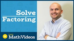 Master Solving trigonometric equations using factoring Instructional Video