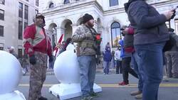 Thousands rally in Virginia to protest gun control News Clip