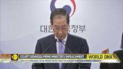 South Korea: Constitutional court dismisses Prime Minister's impeachment News Clip