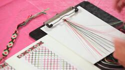 How to Use & Follow a Friendship Bracelet Pattern Instructional Video