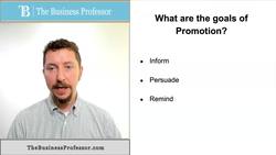 The Three Main Goals of Promotion Instructional Video