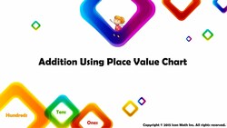 Addition Using Place Value Chart Instructional Video