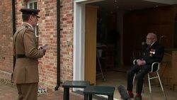 Tom Moore receives medal on 100th birthday News Clip