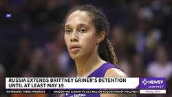Russian Media: WNBA Star Brittney Griner's Detention Extended News Clip