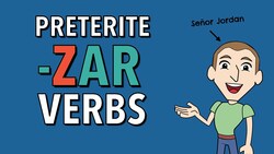 Spanish Bite - ZAR verbs (Preterite) Instructional Video