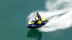 UK Heatwave - Aerials people on beach in Brighton News Clip
