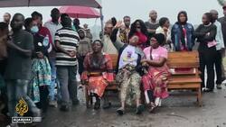 Mass funeral held in DR Congo for marchers killed in protests against UN peacekeepers News Clip